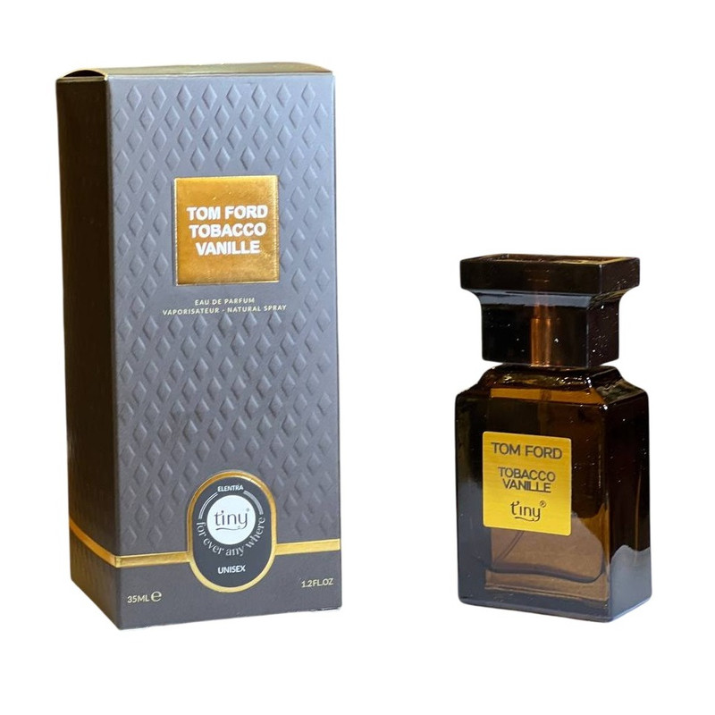 عطر جیبی النترا تاینی مدل Tom Ford Tobacco Vanille با رایحه گرم حجم 35 میلی لیتر